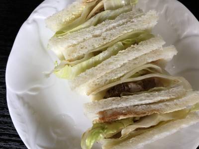 煮豚サンドイッチ