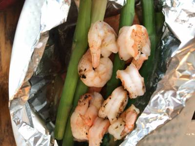 アスパラのホイル蒸し