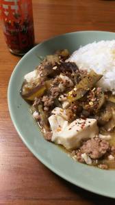 マーボーなす春雨豆腐