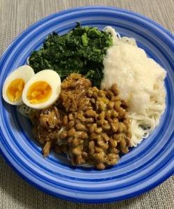 ネバネバぶっかけ冷や麦