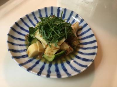 長芋の梅おかかあえ