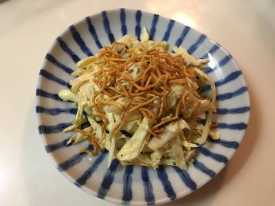 秋白菜のうまみたっぷりサラダ