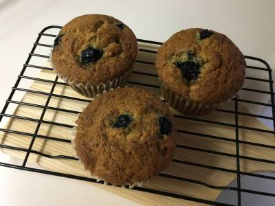 ブルーベリーバナナマフィン