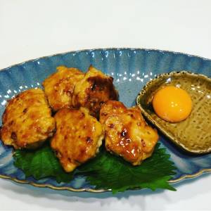 ふわっシャキッお月見つくね