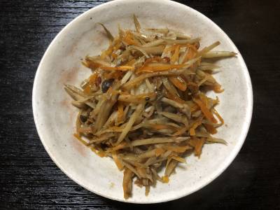減塩 きんぴらごぼう