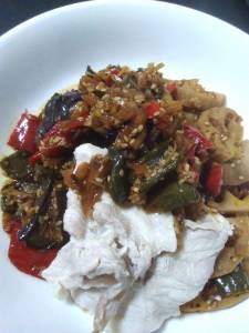 揚げなすの中国風南蛮漬け