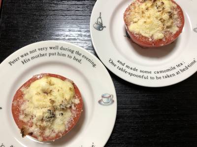 トマトのチーズ焼き