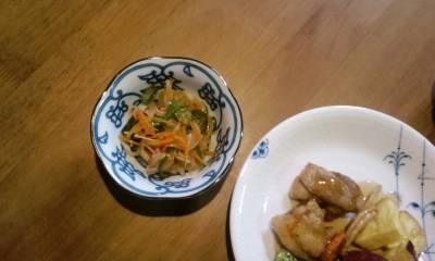 ハムと春雨のピリ辛煮