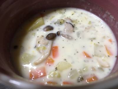 秋野菜のミルクシチュー