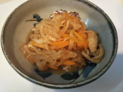切り干し大根の炊いたん