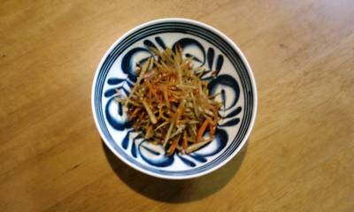 ごぼうとにんじんのきんぴら