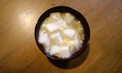 はんぺんの卵とじ