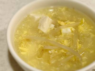 サンラータン風スープ