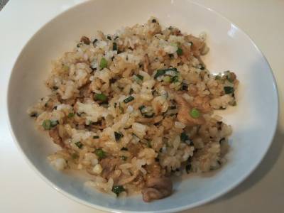 にんにく肉チャーハン