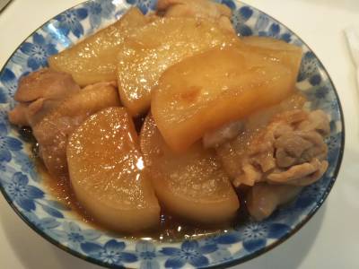 大根と鶏肉の煮物