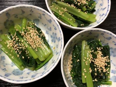 小松菜のおひたし