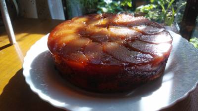 紅玉のタルトタタン風