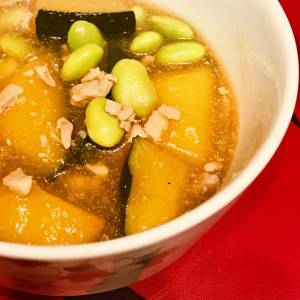 かぼちゃのそぼろ煮
