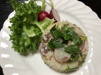 かつおオリーブライス