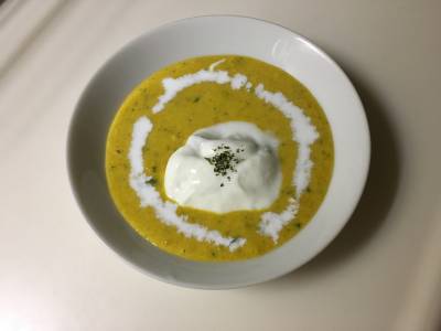 のど越しすっきりかぼちゃのヴルーテ「プレミアム」なポタージュ