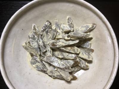 新ごぼうのマヨネーズサラダ