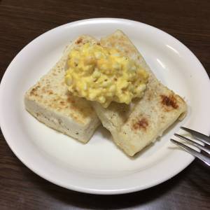 豆腐のシンプルステーキタルタルソース