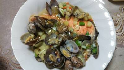 さけのアクアパッツァ