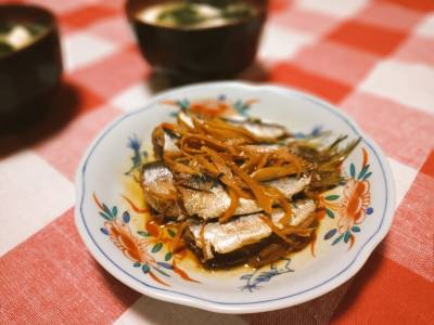 いわしのしょうが煮