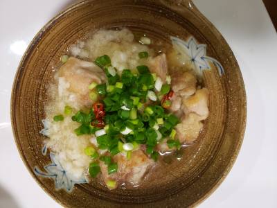 鶏の煮おろし