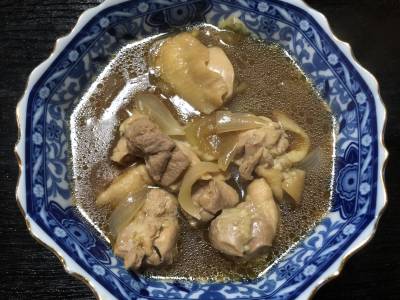 鶏肉とたまねぎの煮物