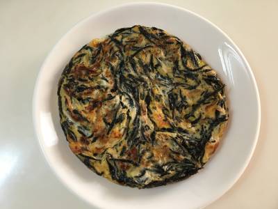 芽ひじき入り卵焼き