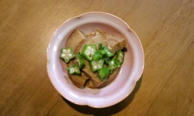 車麩(ぶ)の利久煮