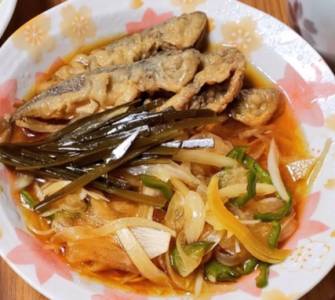 あじのしょうゆ南蛮漬け