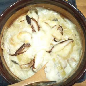 たらとじゃがいものミルクグラタン