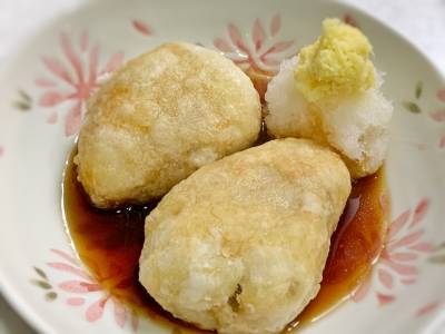 里芋の揚げだし