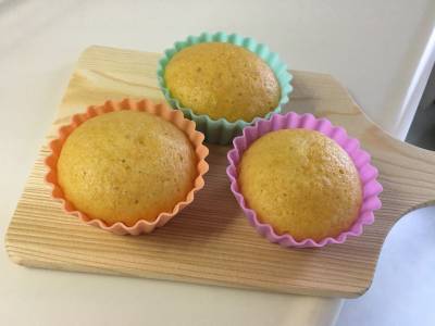 にんじん蒸しパン