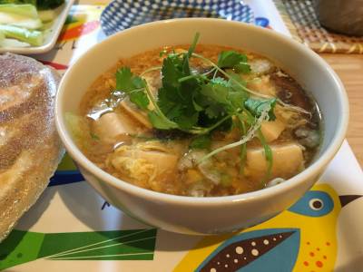 豆腐の酸辣湯(サンラータン)