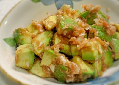 アボカド明太あえ
