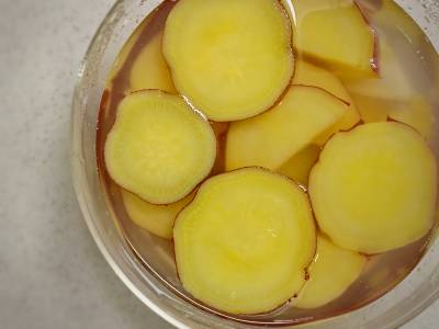 さつま芋のレモン煮