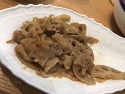 スタミナれんこんきんぴら