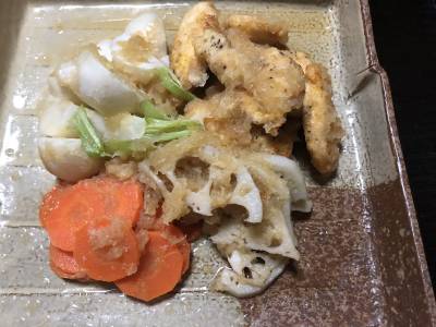 鶏むね肉の揚げづけ