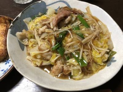 白菜のあんかけ