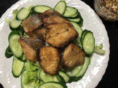 ぶりのねぎだれから揚げ