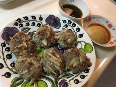 ごぼうハンバーグ