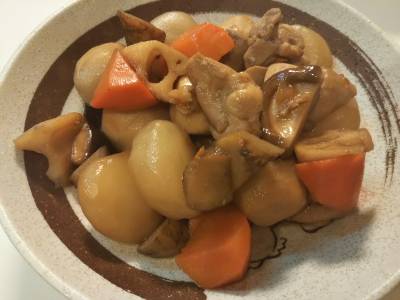 フライパン筑前煮