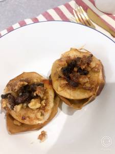 ドイツ風焼きりんご