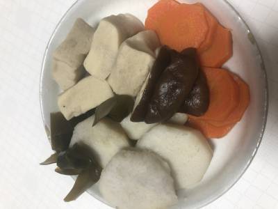 高野豆腐の炊いたん