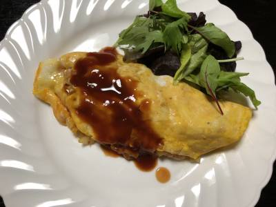 真夜中のオムライス