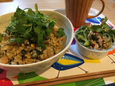 パクチーチャーハン