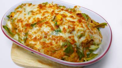 ミートソースのドリア